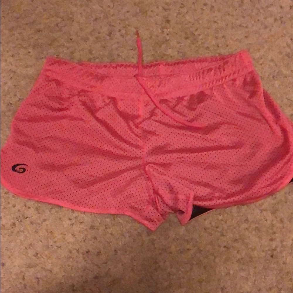 GTM mesh pink shorts